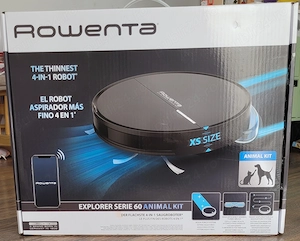 Aspirator robot Rowenta X-Plorer Serie 60 Animal Kit