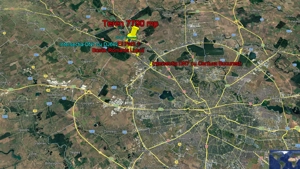 Teren Buftea Nod Rutier DN7-A0. Pretabil hale. 7790 mp. - imagine 4