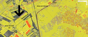 Teren Buftea Nod Rutier DN7-A0. Pretabil hale. 7790 mp. - imagine 3