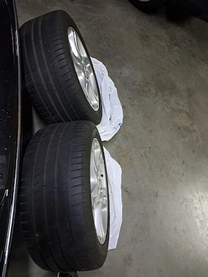 Jante Mercedes cu anvelope de vara 245 45 17 - imagine 4