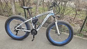 Vand bicileta electrica fat bike 1000w, 48v, putin folosita