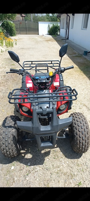 ATV 125 cc Hummer Spyder 8 inch si remorca pentru ATV - imagine 3