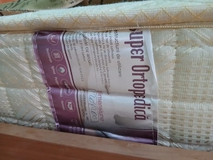 Pat cu saltea ortopedica