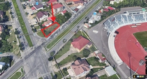 Teren 500 mp , colț stradal, vizibilitate maximă, lângă stadion – Craiova - imagine 2