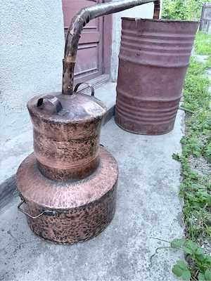 Cazan țuică cupru 50L complet - Târgu Jiu