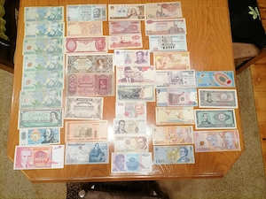 Colecție bancnote vechi 