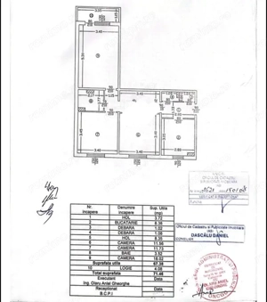 Apartament 3 camere, 72 mp, zona Mircea cel Bătrân - imagine 10