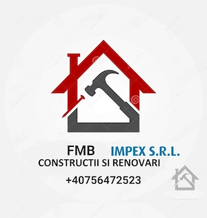 Executăm lucrări în construcții și renovări