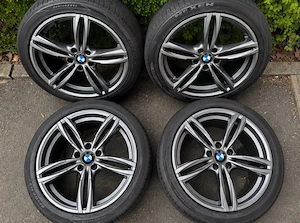 Roti jante cauciucuri vara bmw seria 5 f10 f11 impecabile 245 40 19