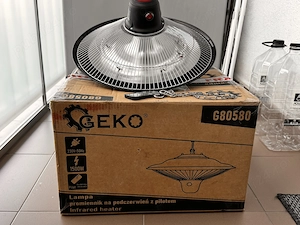 Incalzitor infrarosu de tavan 1500W - 3 trepte, telecomanda