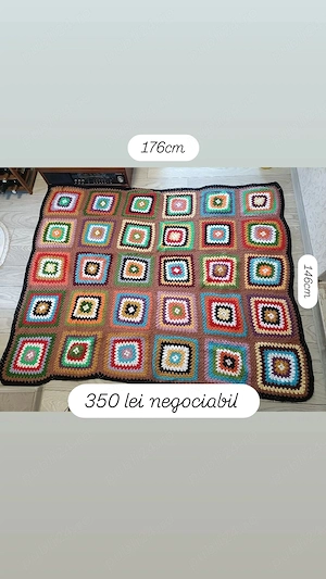 Vând lucruri croșetate de bunica mea! Prețul este negociabil la toate lucrurile!