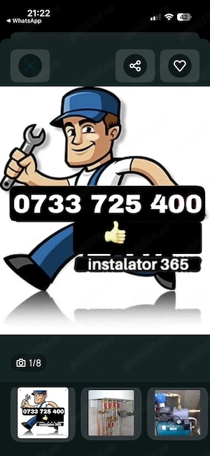 instalator !! instalatii termice si sanitare !!!