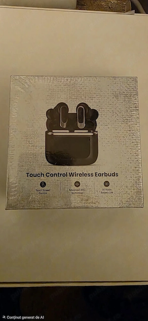 Casti Wireless Bluetooth touch screen 5.4