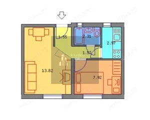 Ap. 2 camere decomandat etaj 3 - Str. Alunisului -Brancoveanu -Sector4 - imagine 2