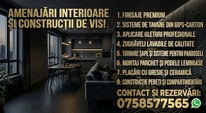 Amenajări interioare 