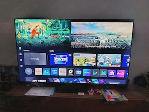 Televizor smart Hisense, 65"; 169cm 4K, QLED, 2x10 W + Built-in Subwoofer 20W,