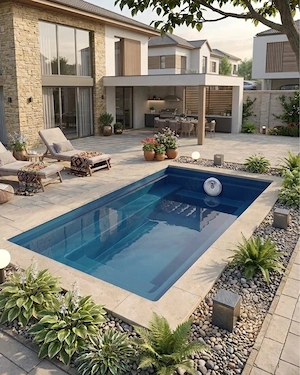Piscina fibra de sticla