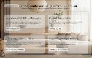 Servicii de Amenajare de Interior și Proiectare