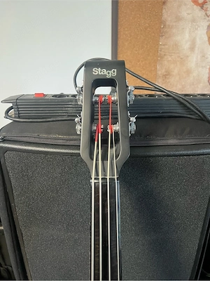 Contra bass electric STAGG 3 4 profesional  - imagine 4