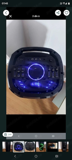 boxa activa vortex
