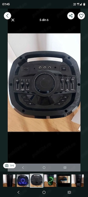 boxa activa vortex  - imagine 3