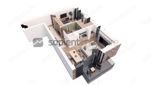 De vânzare apartament 2 camere, ultracentral, semifinisat - imagine 4
