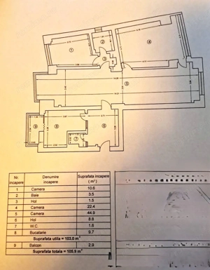 Apartament Premium 106 Mp Splaiul Unirii Vedere Mixtă Ideal Birou Sau Locuință - imagine 2