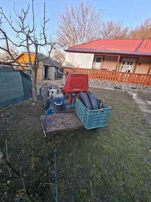 Vând cositoare bcs cu motor diesel 4 roți - imagine 3