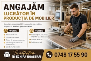 LUCRATOR productie mobilier pal si mdf