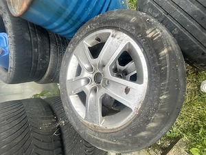 Vând set 4 jante aliaj cu anvelope 215/55 R16 - imagine 4