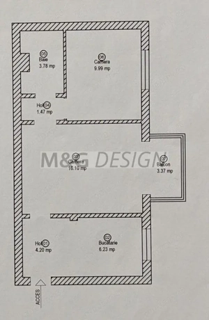 Apartament 2 camere Girocului etaj 3 - imagine 11