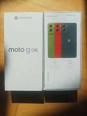 Cutie plus accesorii pentru Motorola G06 