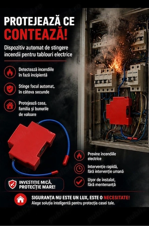 Dispozitiv cu aerosoli pt incendii 