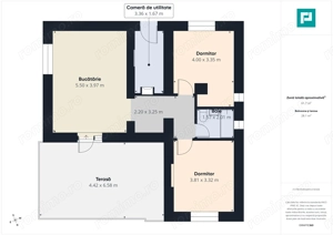 Casă nouă, modernă, cu teren 1050 mp, Leș - imagine 10