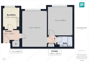 Apartament cu 2 camere, parter, Rogerius - imagine 10