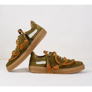 Sneakers The NOI 2   khaki suede by Mihaela Glavan khaki M43 44