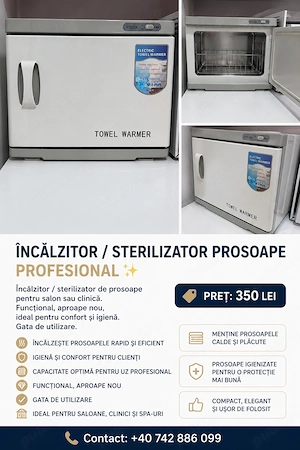 Încălzitor   sterilizator prosoape   profesional