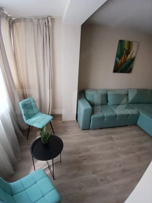 Apartament 2 camere open space de 52mp, utilat și mobilat modern - imagine 8