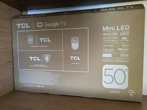 TCL MiniLed 50C805, 126 cm, Smart Google TV, 4K