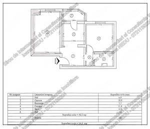 Bd.Mamaia LS-uri - 2 Camere Decomandate Su=54mp Renovat Mobilat Centrala - imagine 9