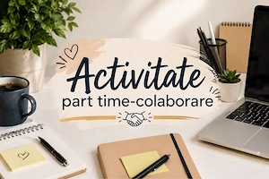 Caut loc de munca part time colaborare