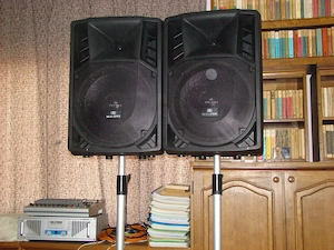 Boxe audio profesionale, active
