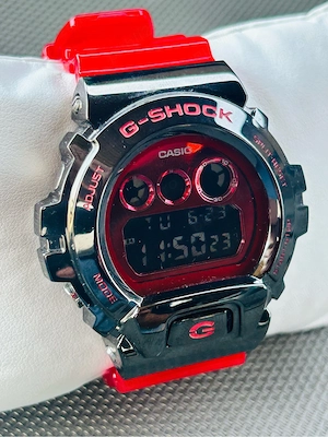 Ceas Casio G G-SHOCK Metal Red Covered Release 25th Anniversary