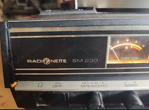 Combina sistem audio Radionette Tandberg SM 230