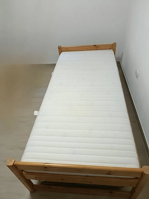Vand pat de o persoană cu saltea