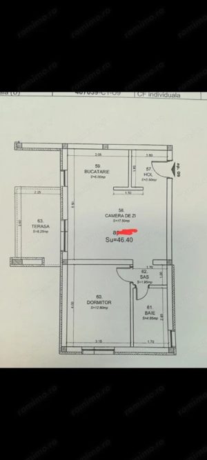 Apartament 2 camere, Dumbravita, Bloc nou, 2 locuri de parcare in CF - imagine 6