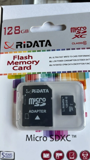  Card memorie Sd micro 128gb