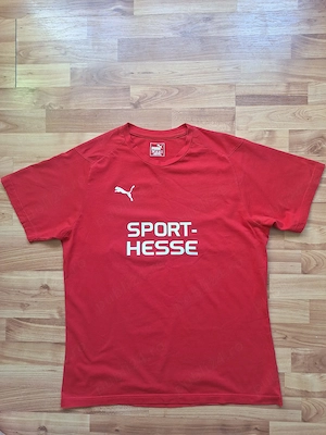 Tricou Puma Sport-Hesse Mărimea XL Roșu Graphic Print