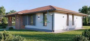 Casă nouă/ Construită doar pe parter/ Bujoreni/ 4 Camere - imagine 6