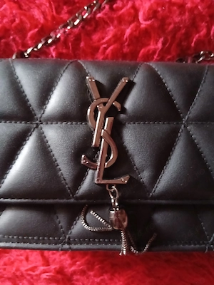 Geantă Saint Laurent (YSL) Becky Quilted Leather